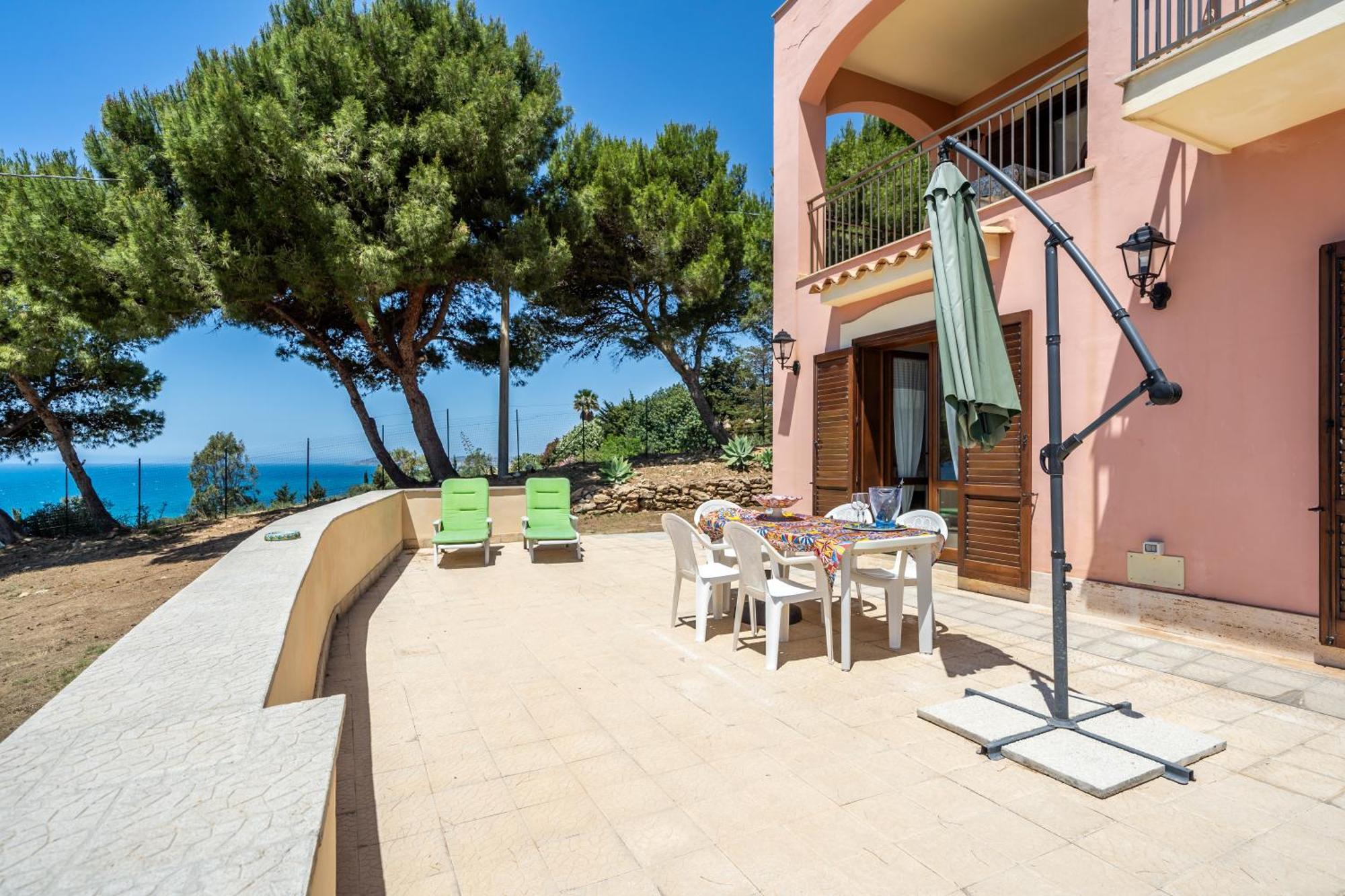 Villa Rosa Sul Mare Sciacca Luaran gambar