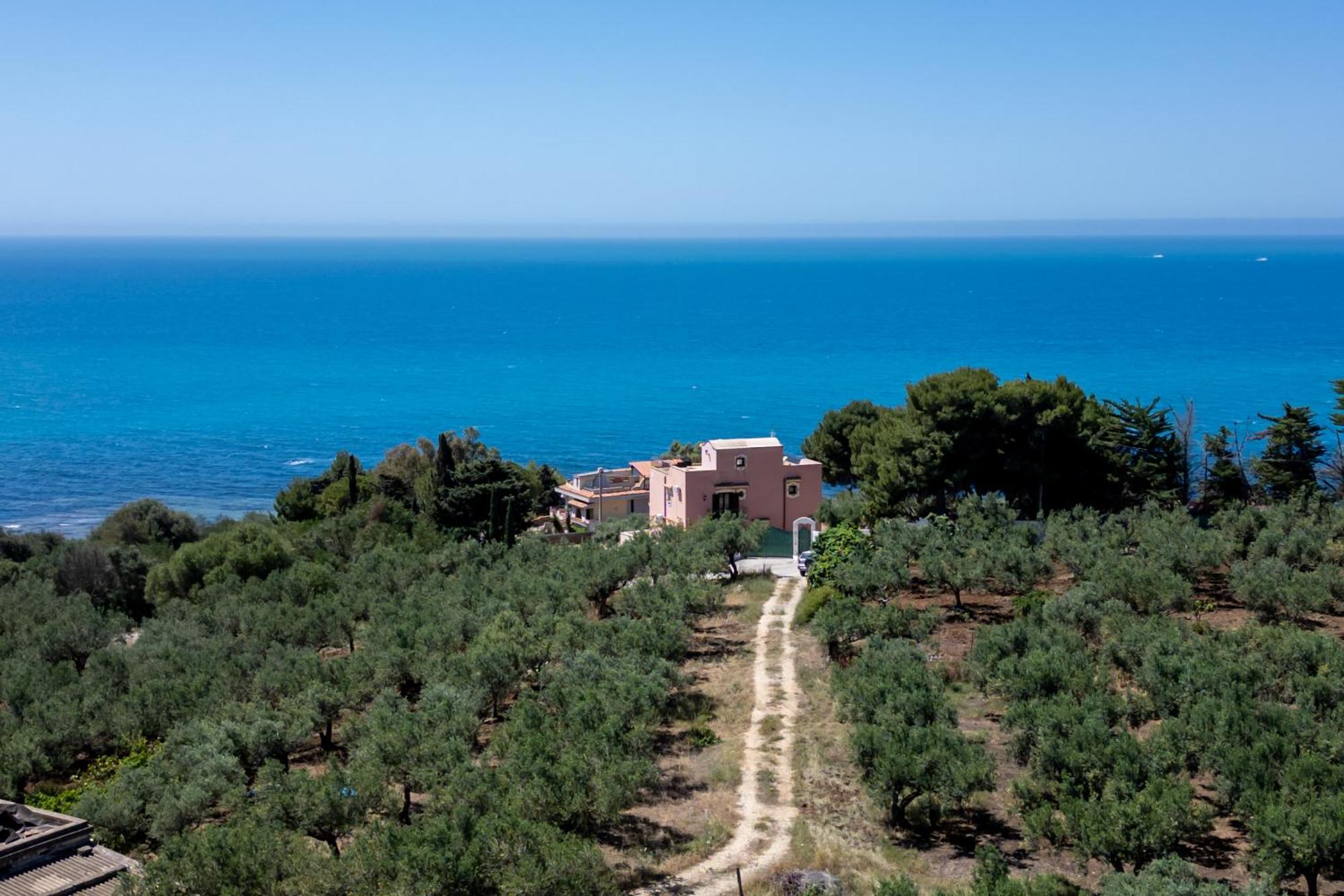 Villa Rosa Sul Mare Sciacca Luaran gambar